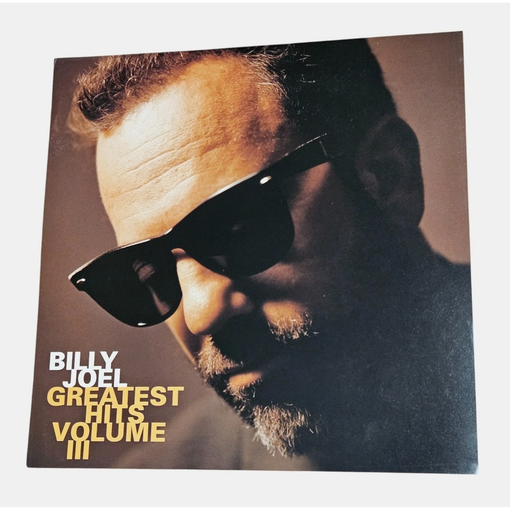 Billy Joel Greatest Hits Volume III 1997 Promo Poster 12x12‎ Double Sided Sony